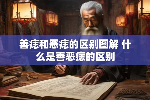 善痣和恶痣的区别图解 什么是善恶痣的区别