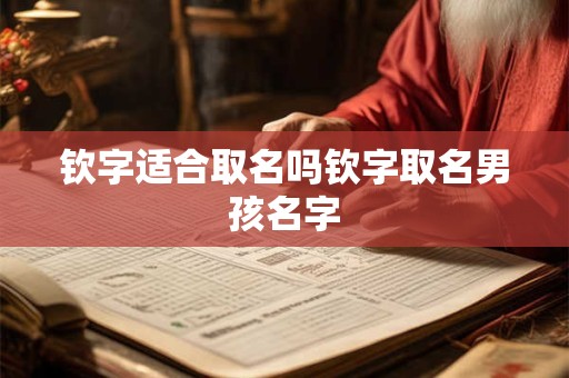 钦字适合取名吗钦字取名男孩名字
