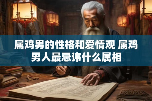 属鸡男的性格和爱情观 属鸡男人最忌讳什么属相