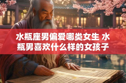 水瓶座男偏爱哪类女生 水瓶男喜欢什么样的女孩子