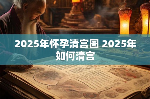 2025年怀孕清宫图 2025年如何清宫