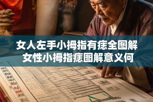 女人左手小拇指有痣全图解 女性小拇指痣图解意义何在