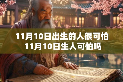 11月10日出生的人很可怕 11月10日生人可怕吗 11月10日出生的人很可怕 11月10日生人可怕吗