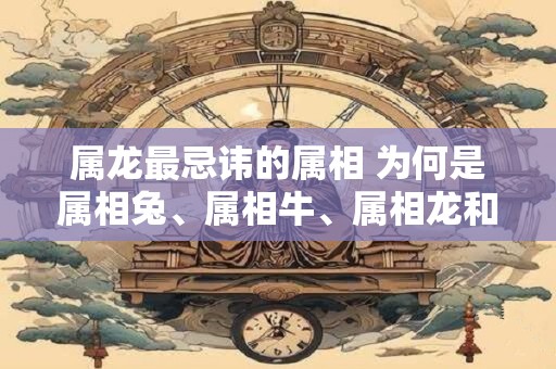 属龙最忌讳的属相 为何是属相兔、属相牛、属相龙和属相狗 属龙最忌讳的属相 为何是属相兔、属相牛、属相龙和属相狗