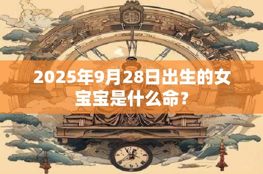 2026年9月28日出生的女宝宝是什么命？