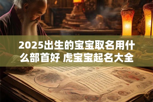 2025出生的宝宝取名用什么部首好 虎宝宝起名大全