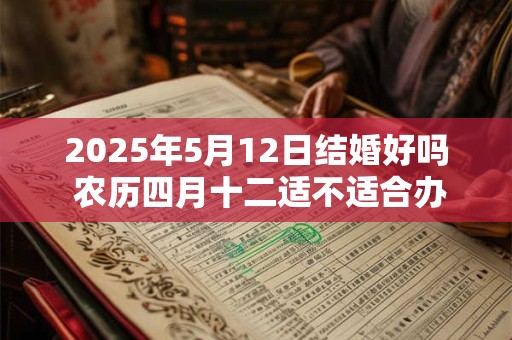 2025年5月12日结婚好吗 农历四月十二适不适合办酒席