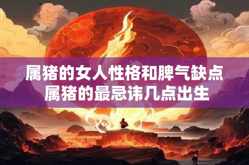 属猪的女人性格和脾气缺点 属猪的最忌讳几点出生