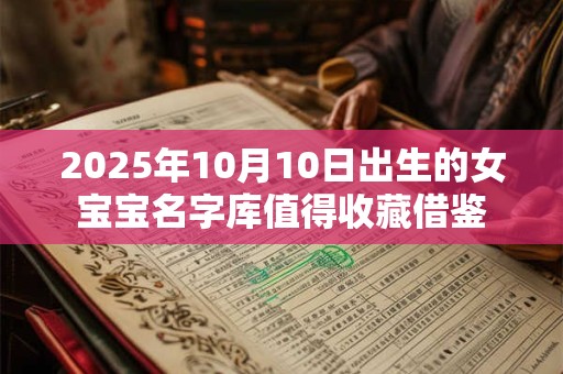 2025年10月10日出生的女宝宝名字库值得收藏借鉴