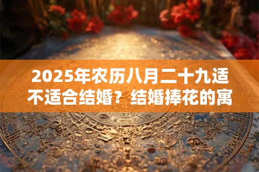 2025年农历八月二十九适不适合结婚？结婚捧花的寓意