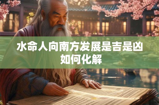 水命人向南方发展是吉是凶 如何化解