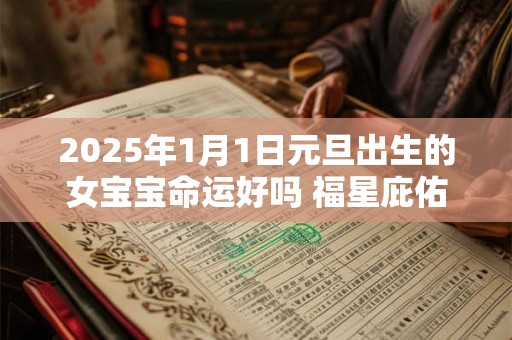 2025年1月1日元旦出生的女宝宝命运好吗 福星庇佑福至心灵
