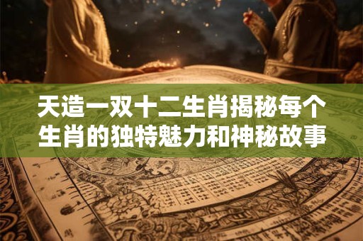 天造一双十二生肖揭秘每个生肖的独特魅力和神秘故事