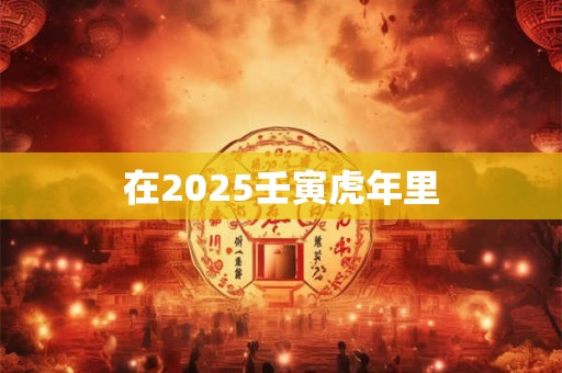 在2025壬寅虎年里