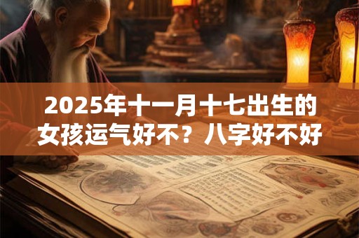 2025年十一月十七出生的女孩运气好不？八字好不好