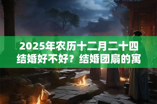 2025年农历十二月二十四结婚好不好？结婚团扇的寓意