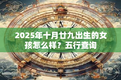 2025年十月廿九出生的女孩怎么样?五行查询 2025年十月廿九出生的女孩怎么样?五行查询