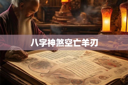 八字神煞空亡羊刃