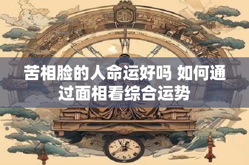 苦相脸的人命运好吗 如何通过面相看综合运势 苦相脸的人命运好吗 如何通过面相看综合运势