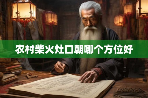 农村柴火灶口朝哪个方位好 农村柴火灶口朝哪个方位好
