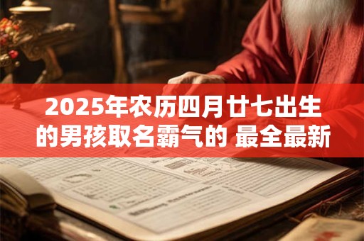 2025年农历四月廿七出生的男孩取名霸气的 最全最新的名字