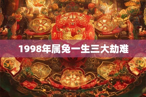 1998年属兔一生三大劫难
