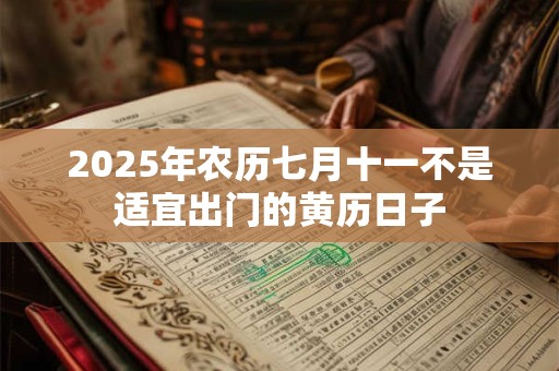 2025年农历七月十一不是适宜出门的黄历日子