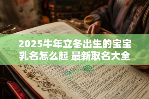 2025牛年立冬出生的宝宝乳名怎么起 最新取名大全
