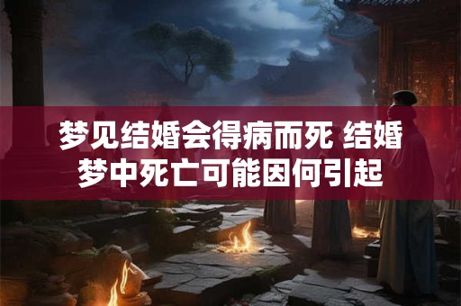 梦见结婚会得病而死 结婚梦中死亡可能因何引起