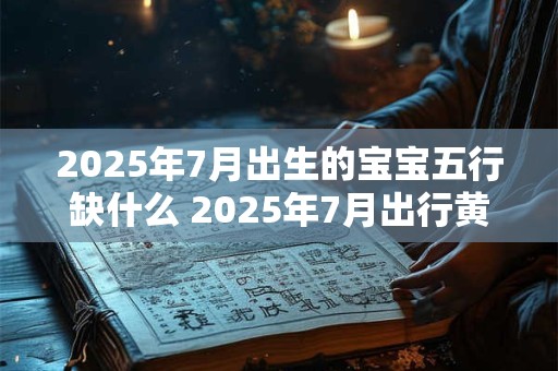 2025年7月出生的宝宝五行缺什么 2025年7月出行黄道吉日
