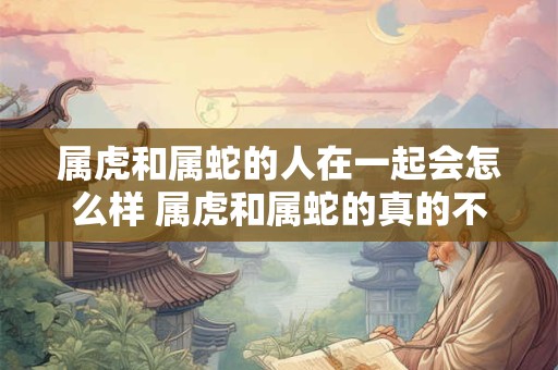 属虎和属蛇的人在一起会怎么样 属虎和属蛇的真的不能结婚吗