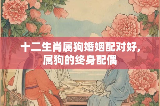 十二生肖属狗婚姻配对好,属狗的终身配偶
