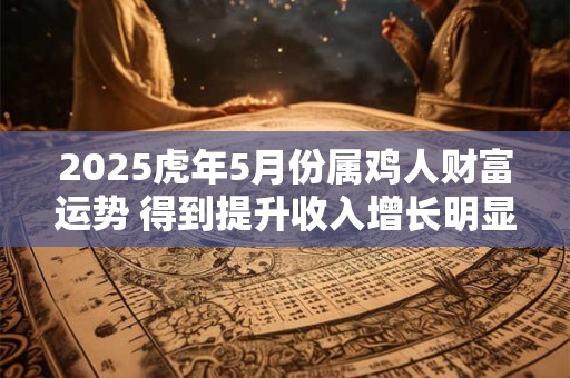 2025虎年5月份属鸡人财富运势 得到提升收入增长明显