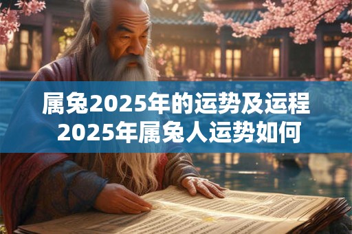 属兔2025年的运势及运程 2025年属兔人运势如何