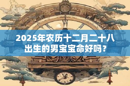 2025年农历十二月二十八出生的男宝宝命好吗? 2025年农历十二月二十八出生的男宝宝命好吗?