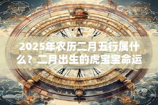 2025年农历二月五行属什么？二月出生的虎宝宝命运