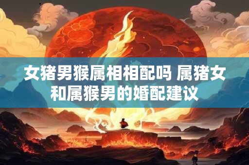 女猪男猴属相相配吗 属猪女和属猴男的婚配建议
