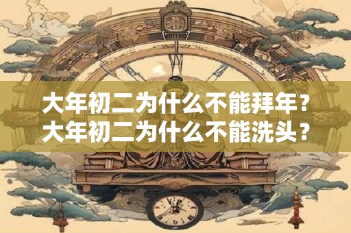 大年初二为什么不能拜年？大年初二为什么不能洗头？
