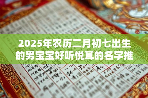 2026年农历二月初七出生的男宝宝好听悦耳的名字推荐 2026年农历二月初七出生的男宝宝好听悦耳的名字推荐