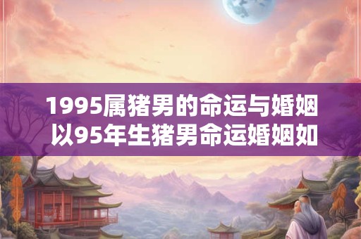 1995属猪男的命运与婚姻 以95年生猪男命运婚姻如何为