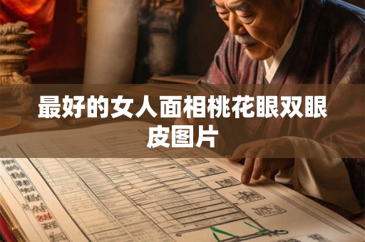 最好的女人面相桃花眼双眼皮图片