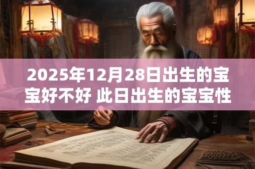 2025年12月28日出生的宝宝好不好 此日出生的宝宝性格