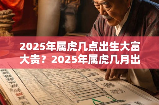 2025年属虎几点出生大富大贵？2025年属虎几月出生最好？