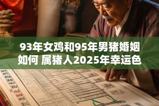 93年女鸡和95年男猪婚姻如何 属猪人2025年幸运色是什么 93年女鸡和95年男猪婚姻如何 属猪人2025年幸运色是什么