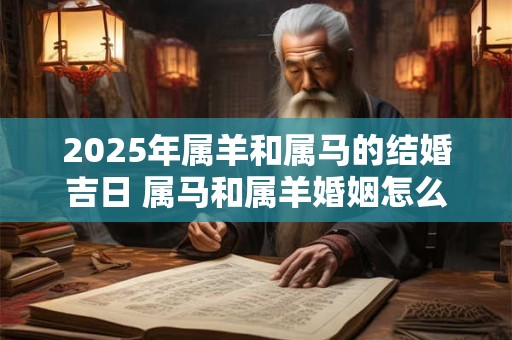 2025年属羊和属马的结婚吉日 属马和属羊婚姻怎么样
