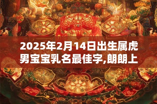 2025年2月14日出生属虎男宝宝乳名最佳字,朗朗上口的乳名推荐