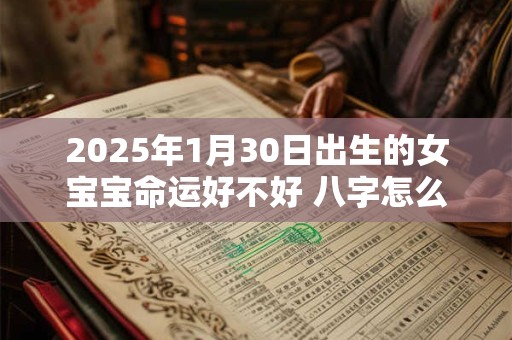 2025年1月30日出生的女宝宝命运好不好 八字怎么样