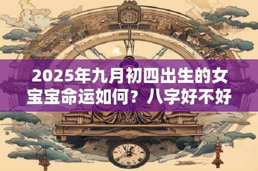 2025年九月初四出生的女宝宝命运如何？八字好不好