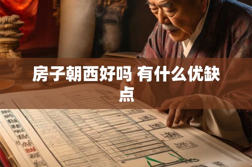 房子朝西好吗 有什么优缺点