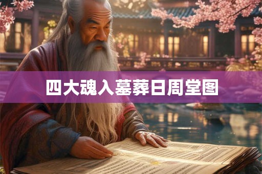 四大魂入墓葬日周堂图